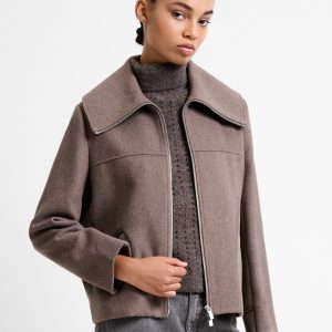 Wool Collared Coat