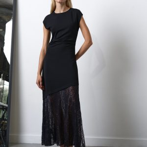 Lace Sequin Mix Dress