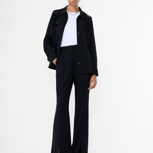 Tailored Slit Trousers