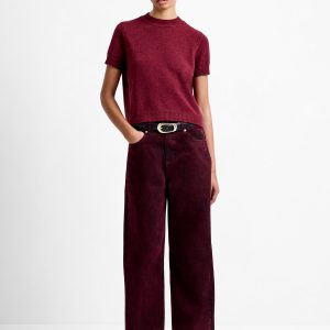 Denim Straight Leg Jeans