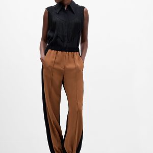 Twill Contrast Trousers