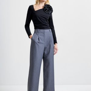 Hotfix Diamante Wide Leg Trousers