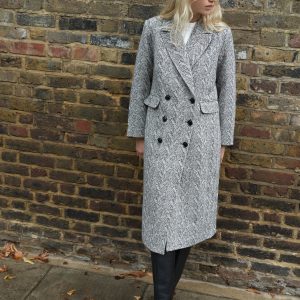 Wool Double Breasted Coat
